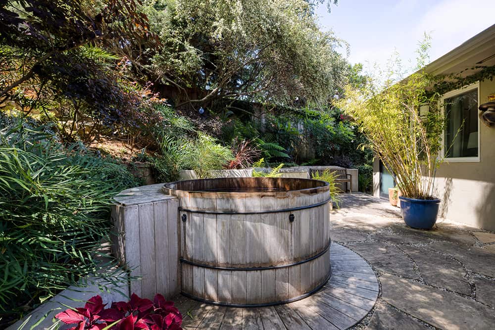 outdoor spa